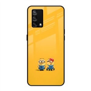Minions Love Glass Case for Oppo F19