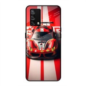 Ferrari Racing Glory Glass Case for Oppo F19
