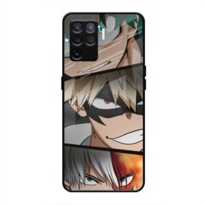 Determined Heroes Glass Case for Oppo F19 Pro