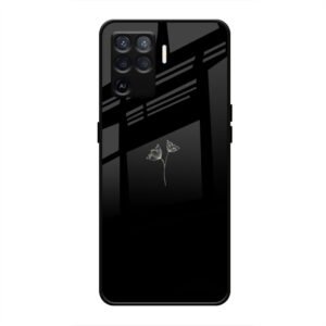 Simple Glass Case for Oppo F19 Pro