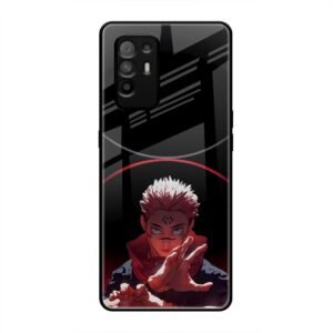 Mystical Energy Manipulation Glass Case for Oppo F19 Pro Plus