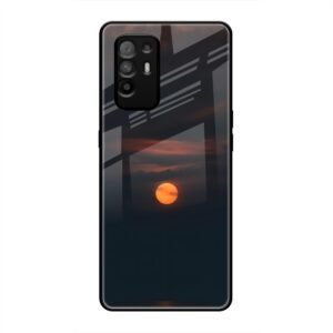 Sunset Glass Case for Oppo F19 Pro Plus
