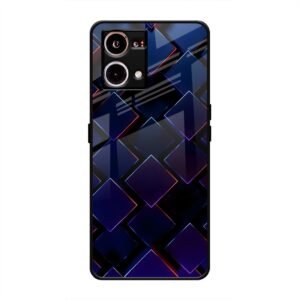 3D Square Glass Case for Oppo F21 Pro 4G