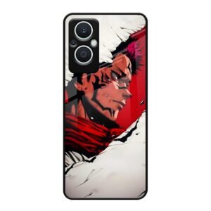 Torn Reality The Marked Warrior Glass Case for Oppo F21s Pro 5G
