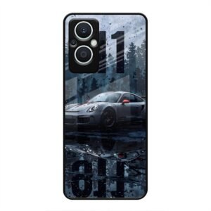Ghost in the Fog Glass Case for Oppo F21s Pro 5G