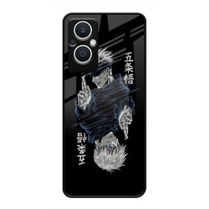 Duality of Satoru Gojo Glass Case for Oppo F21s Pro 5G