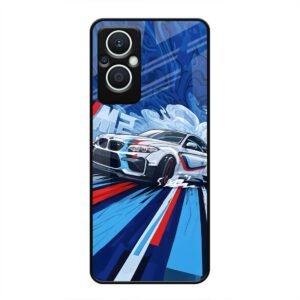 Dynamic BMW M2 Art Glass Case for Oppo F21s Pro 5G