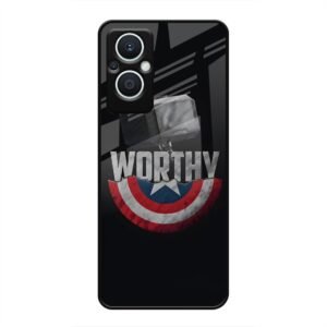 Thor and Caption America Glass Case for Oppo F21s Pro 5G