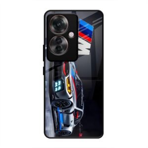 BMW Motorsport Glass Case for Oppo F25 Pro
