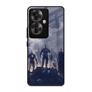Caption America Glass Case for Oppo F25 Pro