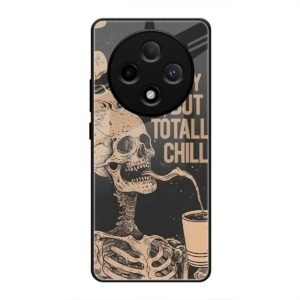 Skeleton Chill Glass Case for Oppo F29 Pro Plus
