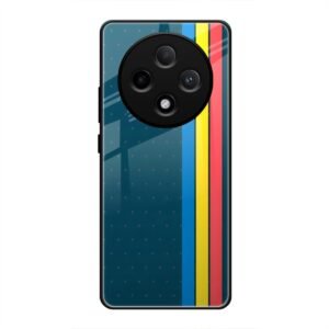 Lines Mobile Glass Case for Oppo F29 Pro Plus