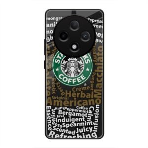 Starbucks Coffee Name Glass Case for Oppo F29 Pro Plus