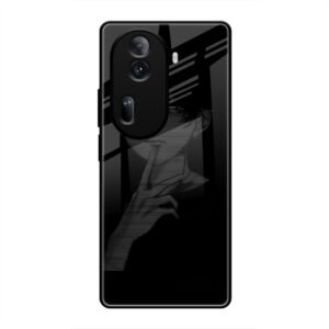 A boy Thinking Glass Case for Oppo Reno 11 Pro