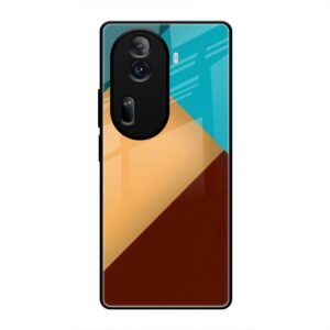 Abstract Color Glass Case for Oppo Reno 11 Pro