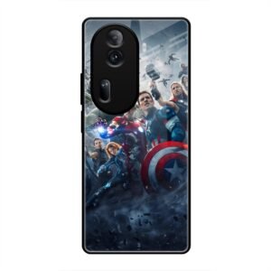 Avengers Glass Case for Oppo Reno 11 Pro