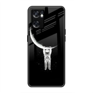 Moon Glass Case for Oppo Reno 7 5G