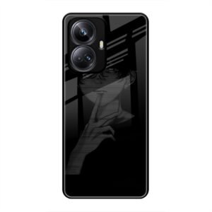 A boy Thinking Glass Case for Realme 10 Pro Plus