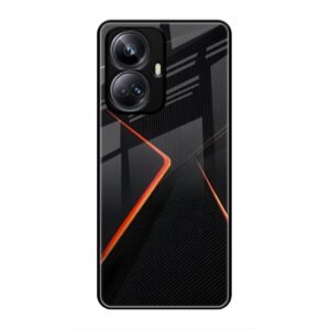Abstract Line Glass Case for Realme 10 Pro Plus