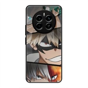 Determined Heroes Glass Case for Realme 12 Plus