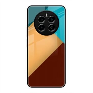 Abstract Color Glass Case for Realme 12 Plus