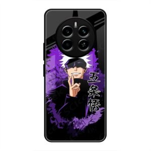 Gojo Satoru - The Honored One Glass Case for Realme 12 Pro Plus