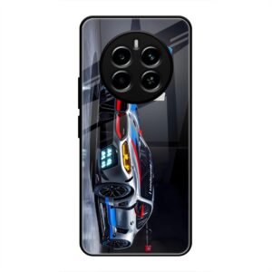 BMW Motorsport Glass Case for Realme 12 Pro Plus