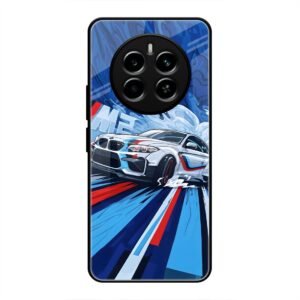Dynamic BMW M2 Art Glass Case for Realme 12 Pro Plus