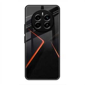 Abstract Line Glass Case for Realme 12 Pro Plus