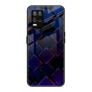 3D Square Glass Case for Realme 9 5G