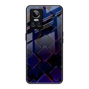 3D Square Glass Case for Realme GT Neo 3