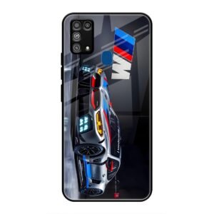 BMW Motorsport Glass Case for Samsung M31