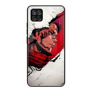 Torn Reality The Marked Warrior Glass Case for Samsung M32 4g
