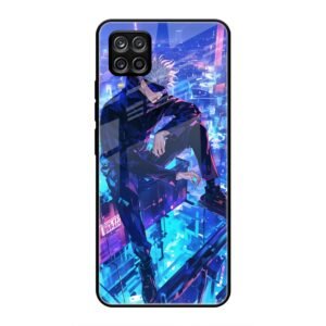 Cyberpunk Vigilante Glass Case for Samsung M32 4g