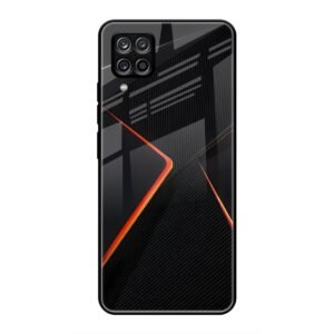 Abstract Line Glass Case for Samsung M32 4g