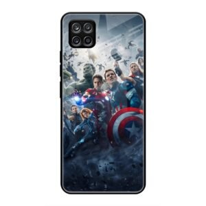 Avengers Glass Case for Samsung M32 4g