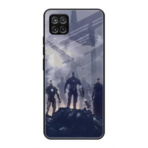 Caption America Glass Case for Samsung M32 4g