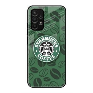 Starbucks Coffee Glass Case for Samsung M32 5g