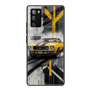 American Muscle Legacy Glass Case for Samsung Note 20