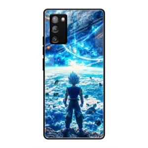 Cosmic Warrior's Resolve Glass Case for Samsung Note 20