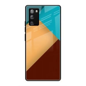 Abstract Color Glass Case for Samsung Note 20