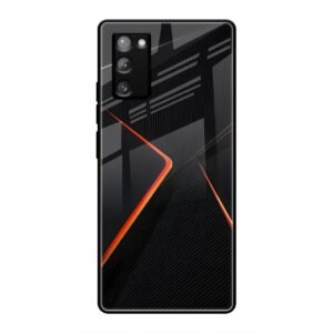Abstract Line Glass Case for Samsung Note 20