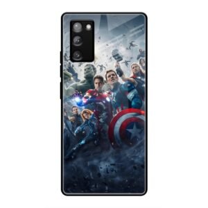 Avengers Glass Case for Samsung Note 20
