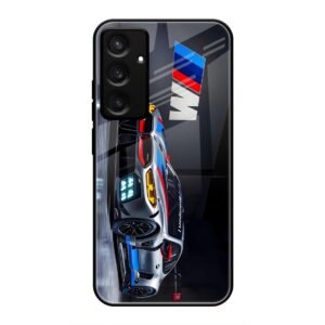 BMW Motorsport Glass Case for Samsung S24