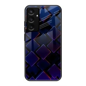 3D Square Glass Case for Samsung S24