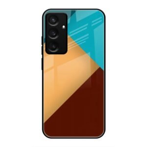 Abstract Color Glass Case for Samsung S24