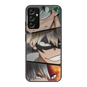 Determined Heroes Glass Case for Samsung S24fe