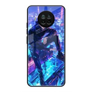 Cyberpunk Vigilante Glass Case for Mi 11 Lite