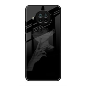 A boy Thinking Glass Case for Mi 10i