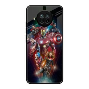 All avengers Glass Case for Mi 11 Lite